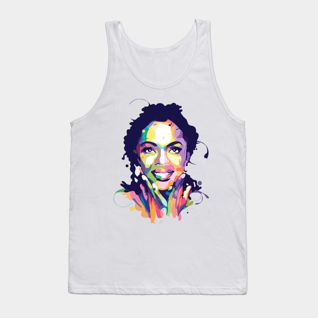 LAURYN HILL COLORFUL Tank Top by Inspire Gift